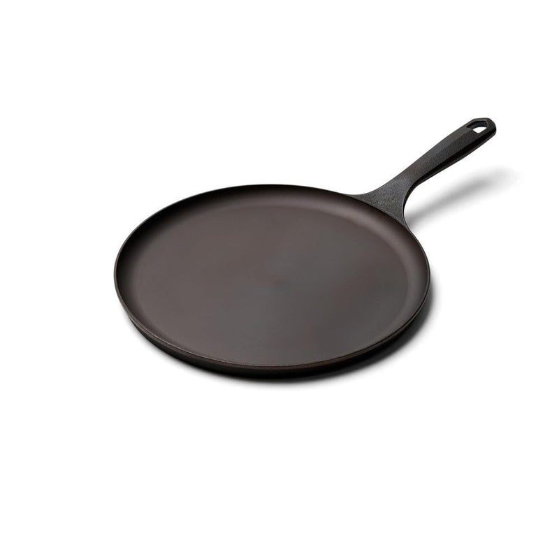 Field Company 10Inch Round Cast Iron Griddle No9 Flat Top Lightweight Smooth Preseasoned with Organic Oil Made in USA NonToxic Vintage Design Cooks French Toast Hash Browns Sliders