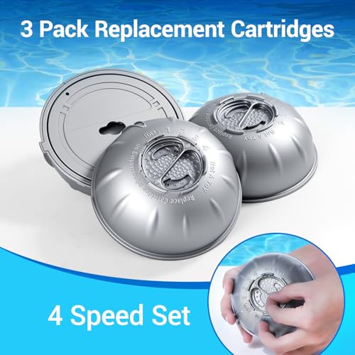 CGECGE Hot Tub Cartridges Replacement for Frog Ease Floating System UP to 600 Gallons,3 Packs - Image 2