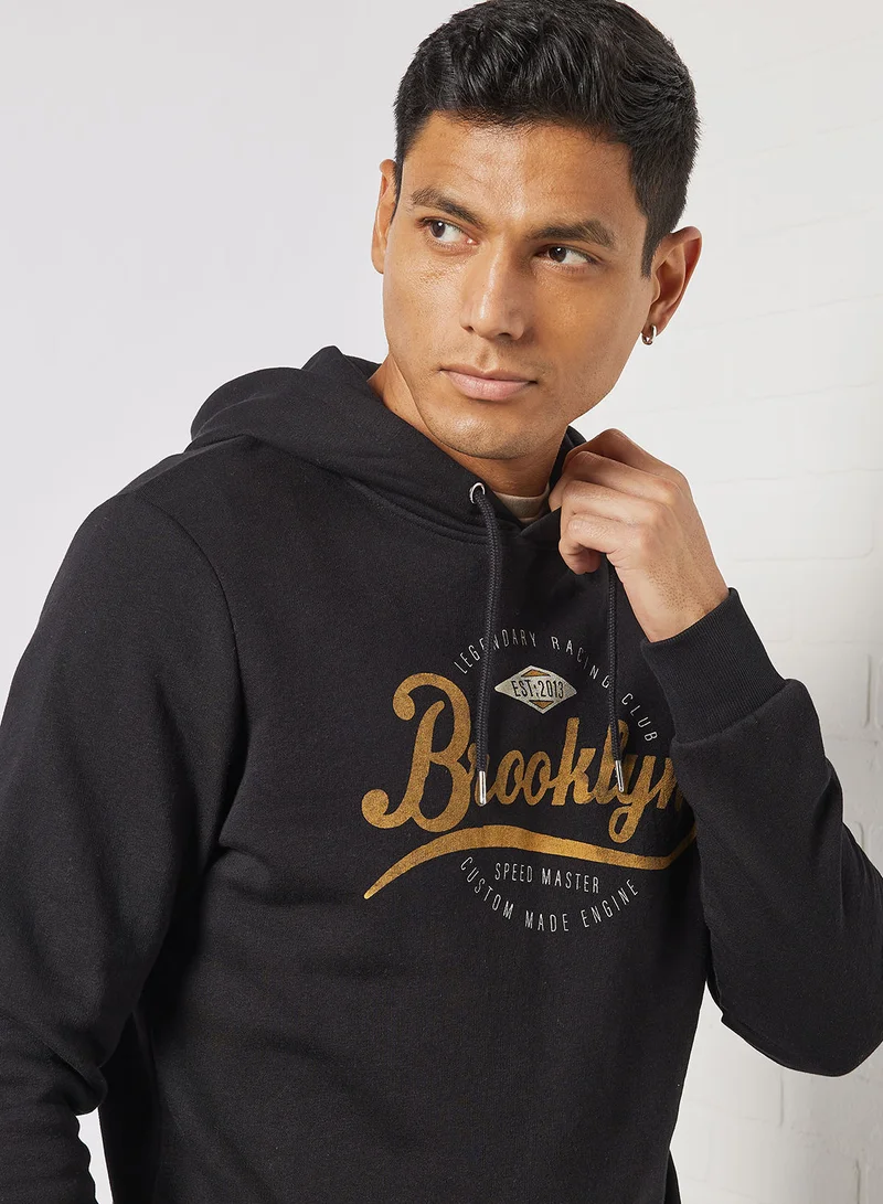 PRODUKT Front Graphic Pullover Hoodie