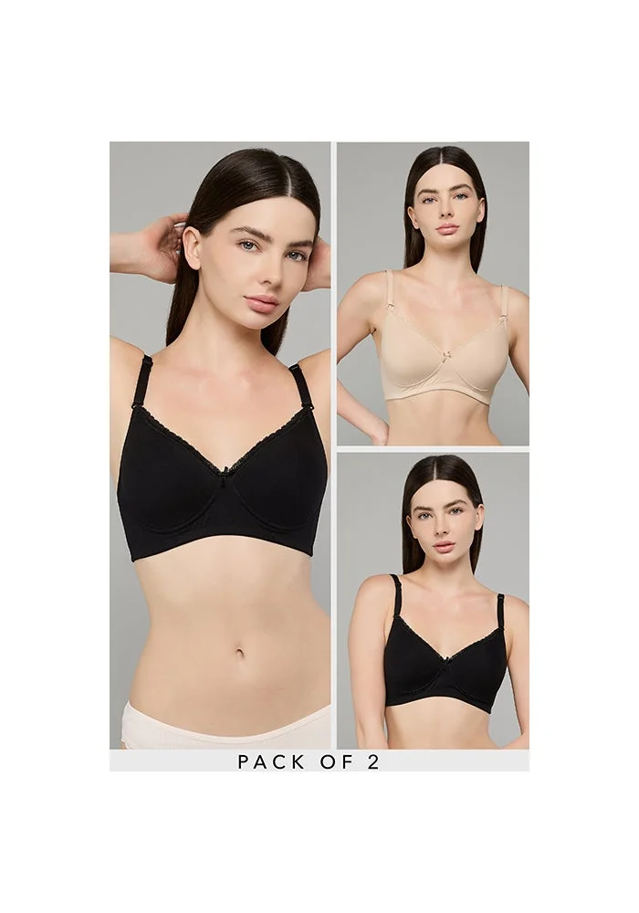 أر أند بي 2 Pack Wireless T-Shirt Bras
