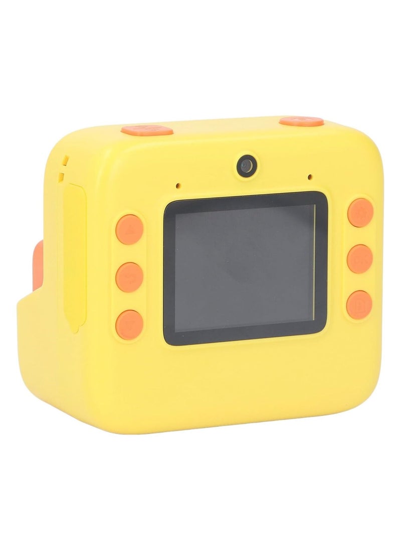 Kids Instant Print Camera 48MP Selfie Camera With Lanyard Front Rear Dual Lens Selfie Video Digital Camera Continuous Shot