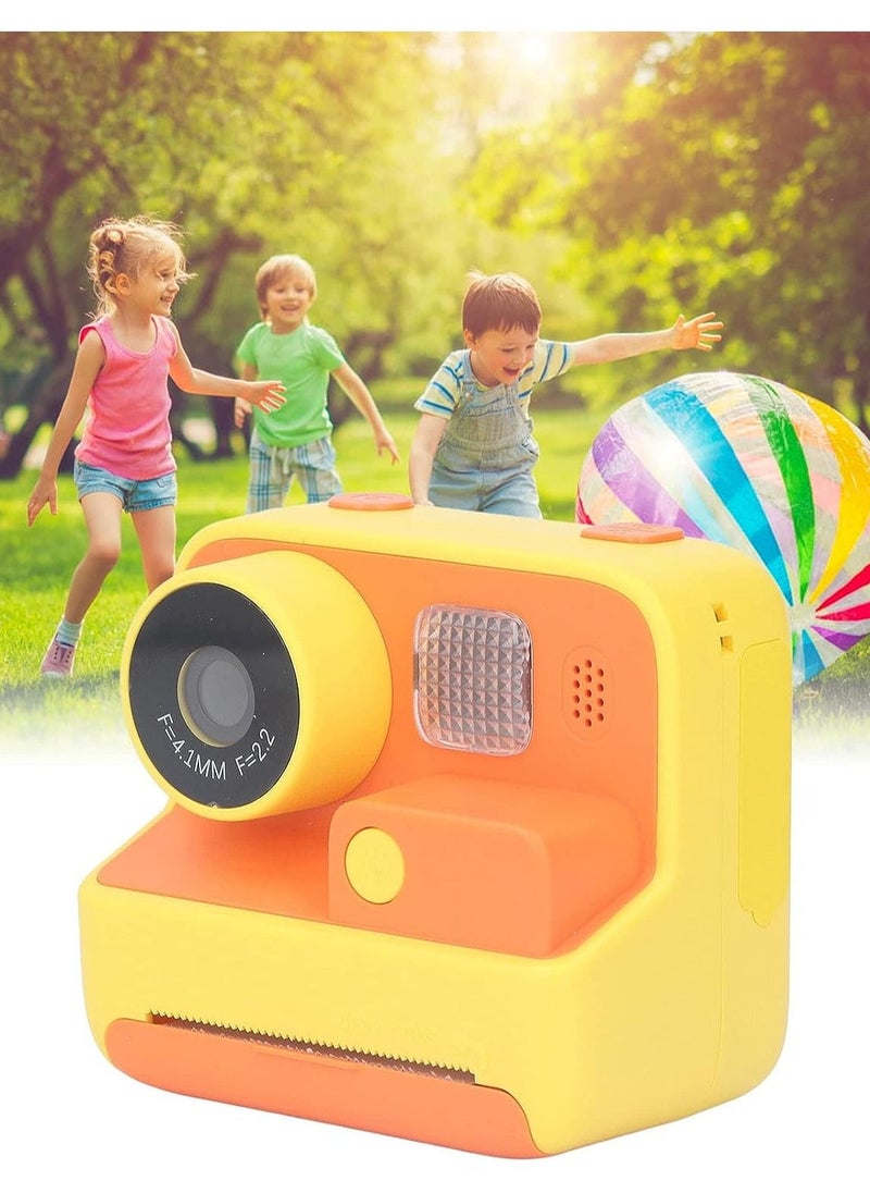 Generic Kids Instant Print Camera 48MP Selfie Camera With Lanyard Front Rear Dual Lens Selfie Video Digital Camera Continuous Shot  - Image 3