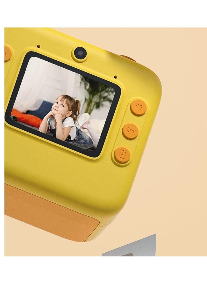 Generic Kids Instant Print Camera 48MP Selfie Camera With Lanyard Front Rear Dual Lens Selfie Video Digital Camera Continuous Shot  - Image 2