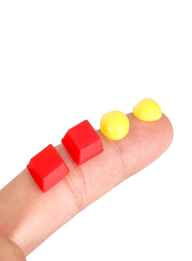 BLEWAY Bump Dots for Visually Impaired 150 Pcs Combo Pack(Yellow and Red) - Low Vision Aids Braille Stickers Raised Tactile Dots for Elderly, Blind - Image 4