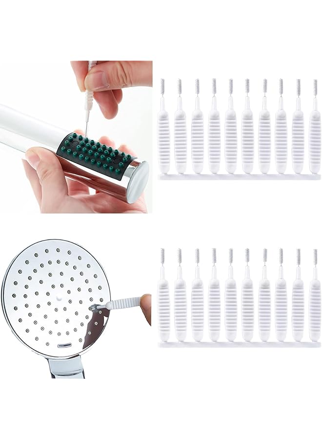 KASTWAVE 20Pcs Shower Head Cleaning Brush Gap Hole Anticlogging Cleaning Brush Multifunctional Superfine Cleaning Brush Deep Clean Brush Set - Image 1