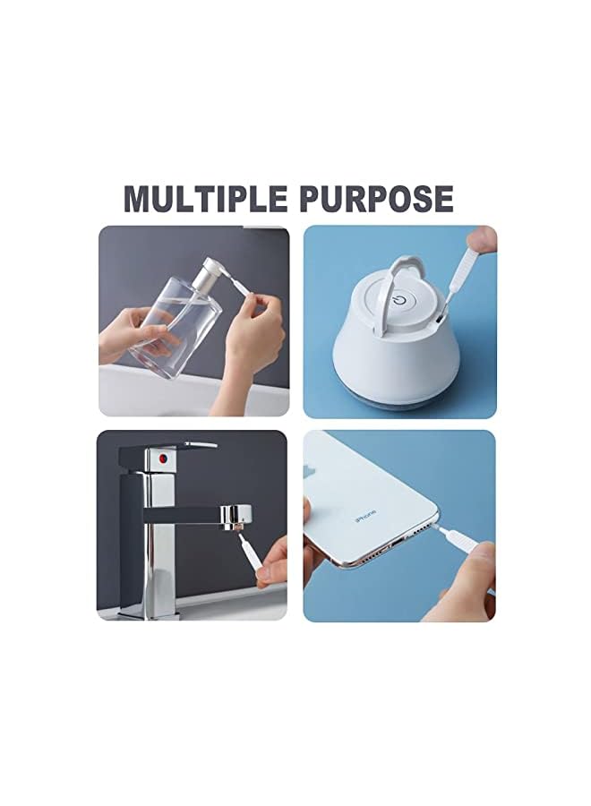 KASTWAVE 20Pcs Shower Head Cleaning Brush Gap Hole Anticlogging Cleaning Brush Multifunctional Superfine Cleaning Brush Deep Clean Brush Set - Image 3