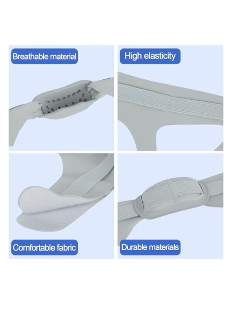 KASTWAVE Upgraded Anti Snoring Devices, Anti Snoring Chin Strap, Adjustable and Breathable Chin Strap, Snoring Solution for Comfortable and Quieter Sleep, Sleep Aid Snore Reducing Aid for Woman and Men - Image 4