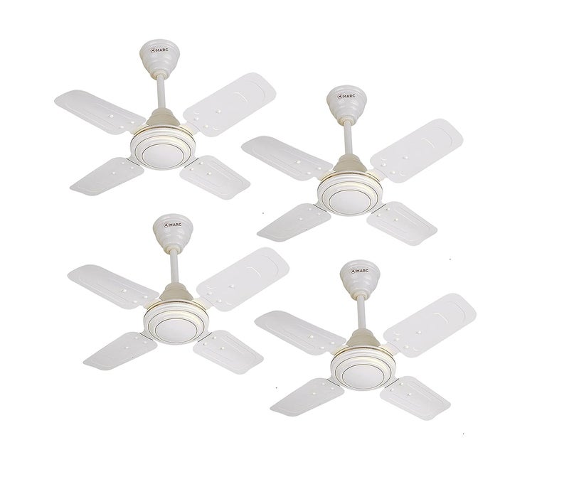 MARC MARC Max Air Fan 24 inch White Economy Pack of 4  - Image 1