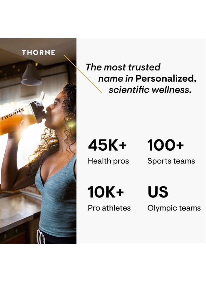 Thorne Whey Protein Isolate - 21 Grams of Easy-to-Digest Whey Protein Powder - NSF Certified for Sport - Chocolate Flavored - 31.9 Ounces - 30 Servings  - Image 5
