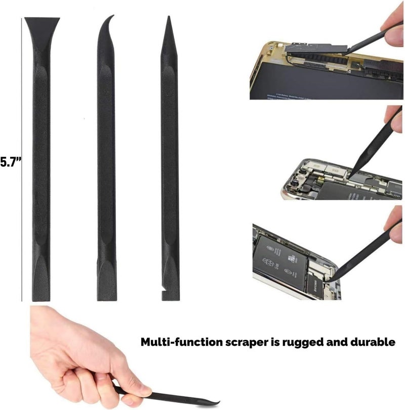 Tpyx Scraper Small Plastic Scraper Tool, Used in Narrow Spaces and Gaps, Perfect for Removing Oil Stains, Labels, Food, Dirt, Paint, Etc. (6Pcs scrapers) - Image 5