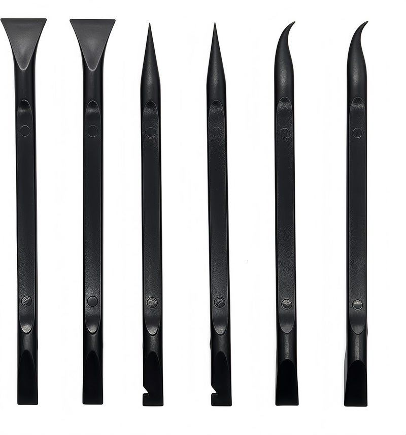 Tpyx Scraper Small Plastic Scraper Tool, Used in Narrow Spaces and Gaps, Perfect for Removing Oil Stains, Labels, Food, Dirt, Paint, Etc. (6Pcs scrapers) - Image 1