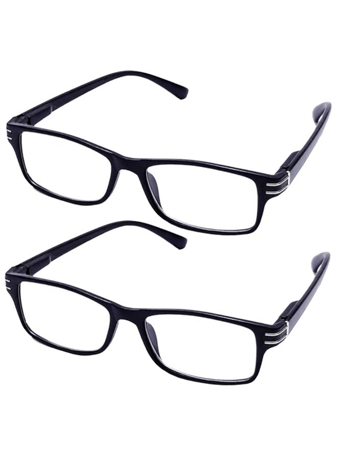 Two pairs of reading glasses for adults (men and women) - with case and original cleaning cloth - Image 1