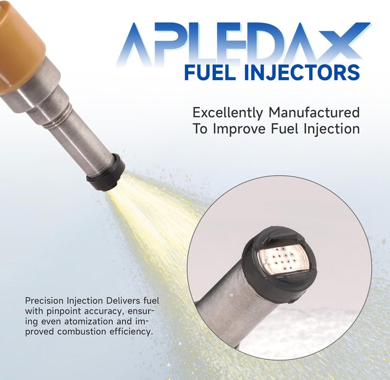 APLEDAX Fuel Injector Set for Toyota Corolla 2009-2015 and Matrix 2009-2012, 4pcs - Image 4