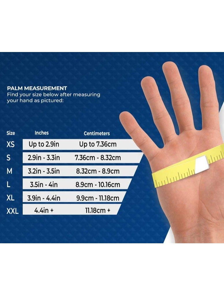 SKP Plastic Vinyl Gloves Transparent Large Size (70 pcs) - Image 2