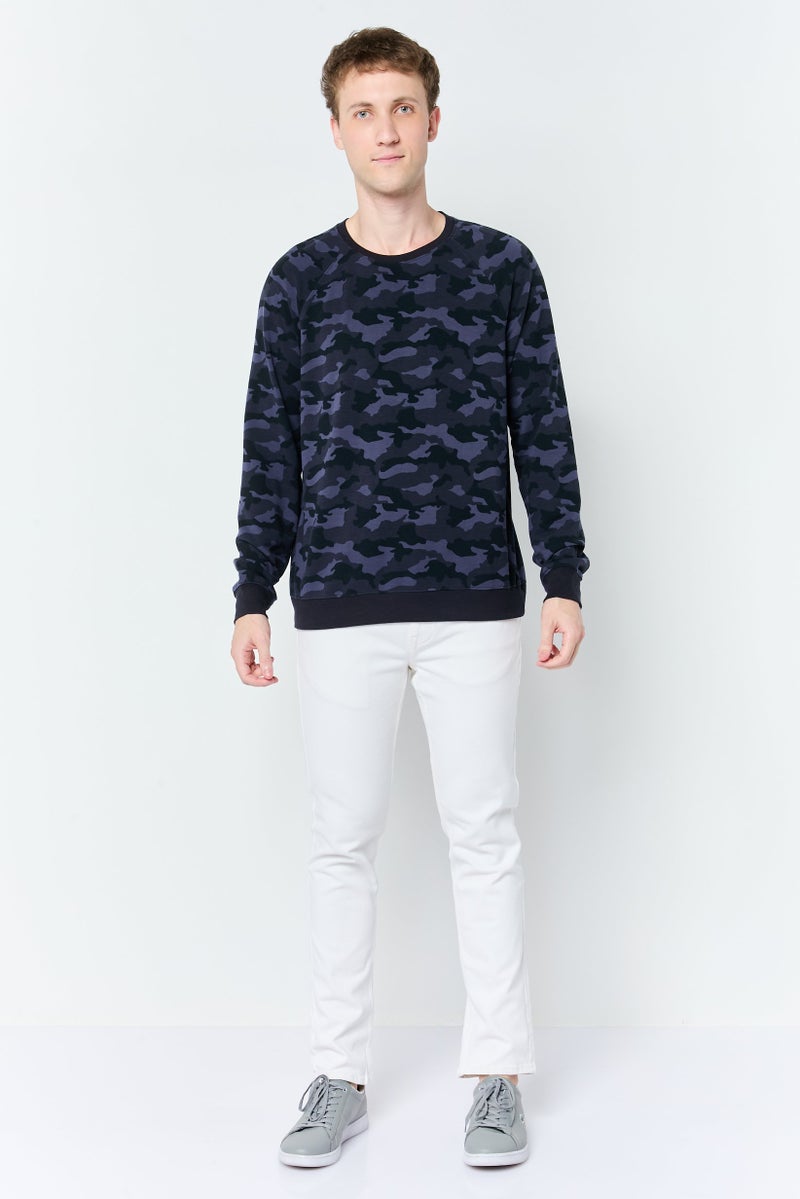 90 Degree By Reflex Men Sportswear Fit Camouflage Long Sleeve Outdoor Sweatshirt, Multicolor - Image 2