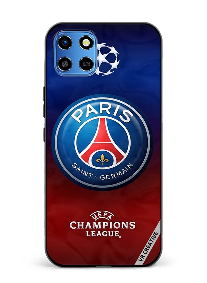 VR CREATIVE Protective Case Cover For Infinix Smart 6 HD Psg Design Multicolour - Image 1