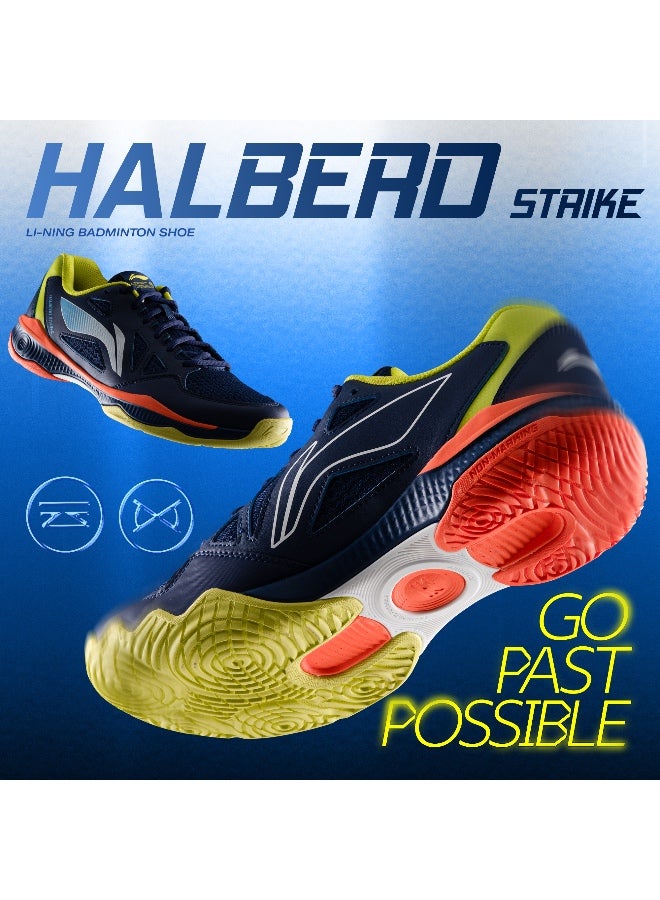 Li-Ning Halberd Strike Non Marking Badminton Shoes | All Indoor Sports | Lightweight, Breathable & Durable (Bluettint/Sulphur Spring ) EUR 35.6 - Image 2