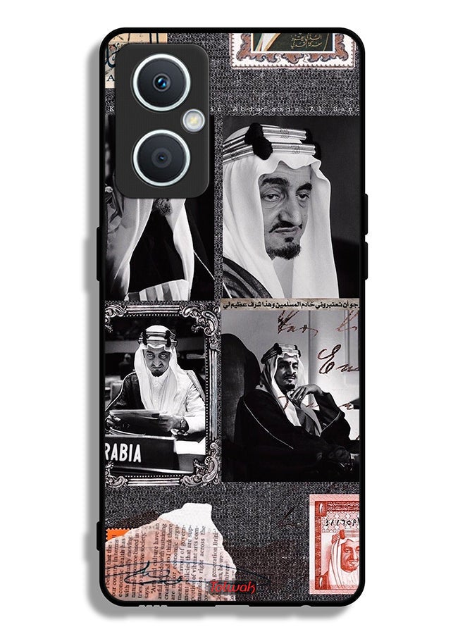 Tolwak Oppo A96 5G (China) Protective Case Cover King Faisal Vintage Poster - Image 2