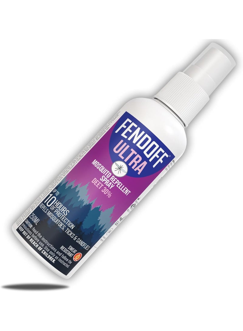 FENDOFF Ultra Mosquito Repellent Spray With Deet 30% Upto 10Hrs Of Protection 250 ML - Image 2
