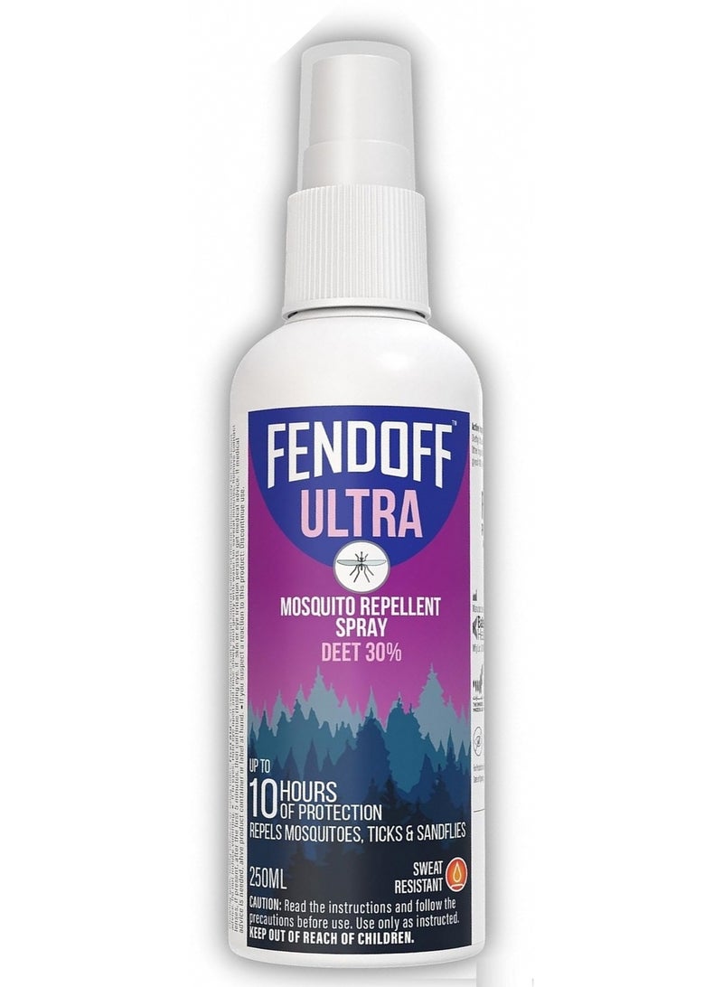 FENDOFF Ultra Mosquito Repellent Spray With Deet 30% Upto 10Hrs Of Protection 250 ML - Image 1