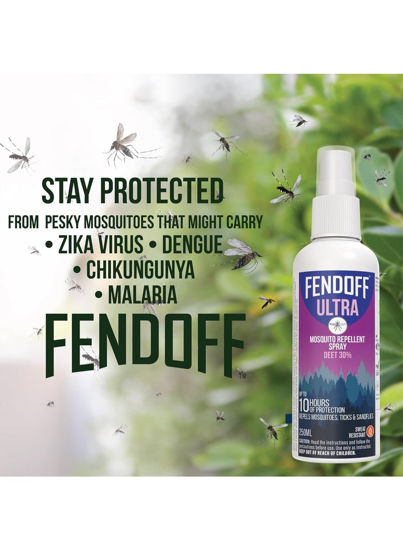 FENDOFF Ultra Mosquito Repellent Spray With Deet 30% Upto 10Hrs Of Protection 250 ML - Image 4