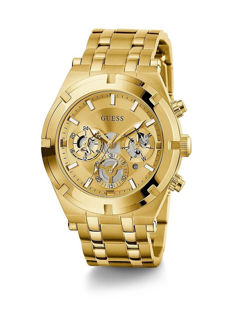 GUESS Men's Analog Stainless Steel Wrist Watch - GW0260G4 - 44 mm - Image 3