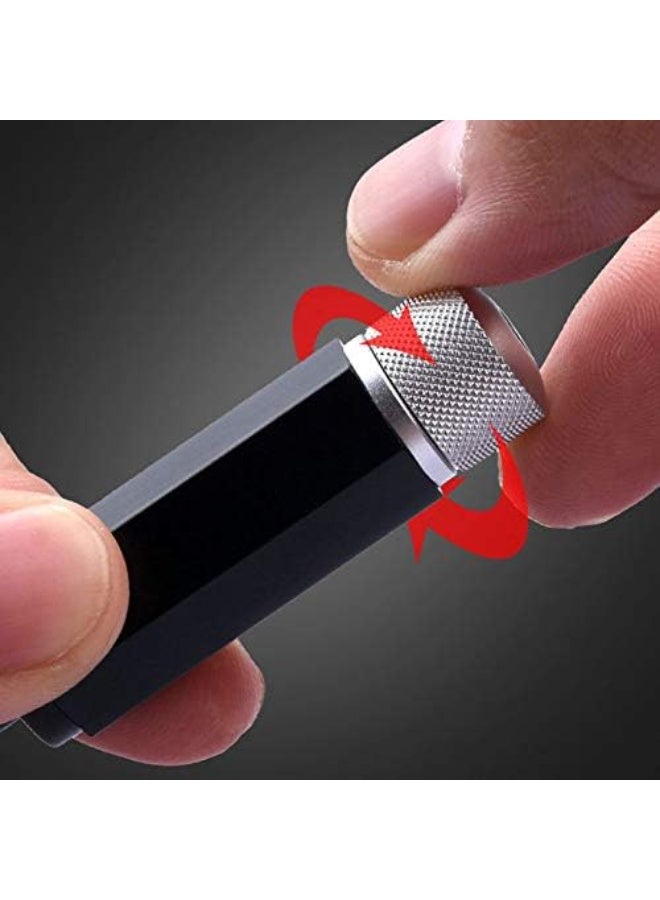 مصابيح زخرفية قابلة للتعديل إضاءة داخلية للسيارة سقف سيارة صغير ضوء ليلي على شكل نجمة مصباح جو مجرة - Image 3