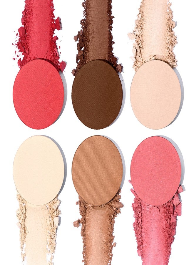 CHADO Shadows & Lights Refills - Powder | Palette Refill Pans (Compact Not Included) | Natural Face Powders for All Skin Types | Multifunctional Refills for Complexion and Eyes | Cruelty Free (Peach 56) - Image 2