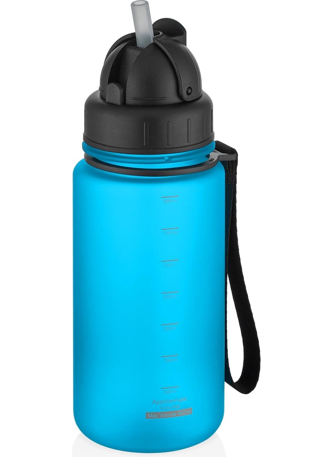 UZSPACE 400 ml Tritan Kids Water Fifty with Straw Fiftyfifty  - Image 3