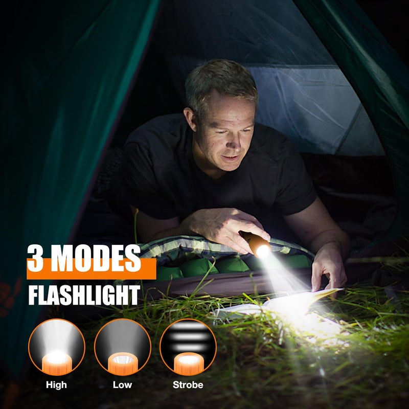 LCFUN Electric Lighters Rechargeable Waterproof Dual Arc Plasma Lighter with Battery Display & Flashlight Windproof Electronic USB Lighter for Candle, Camping, Hiking, Survival Gear Supplies - Image 5