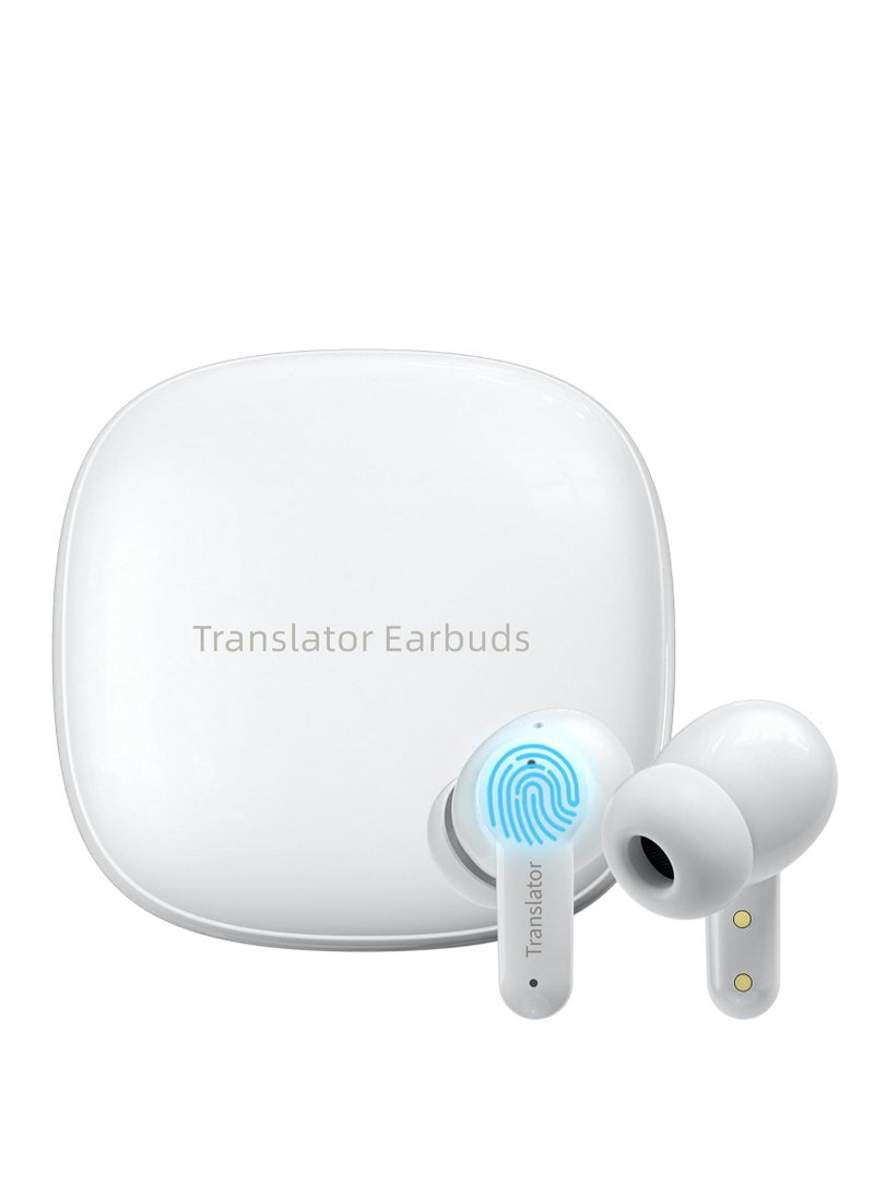 Furtey M3 offline language translation earbuds support 144 languages ​​and accents translation two-way translation translation device  - Image 1