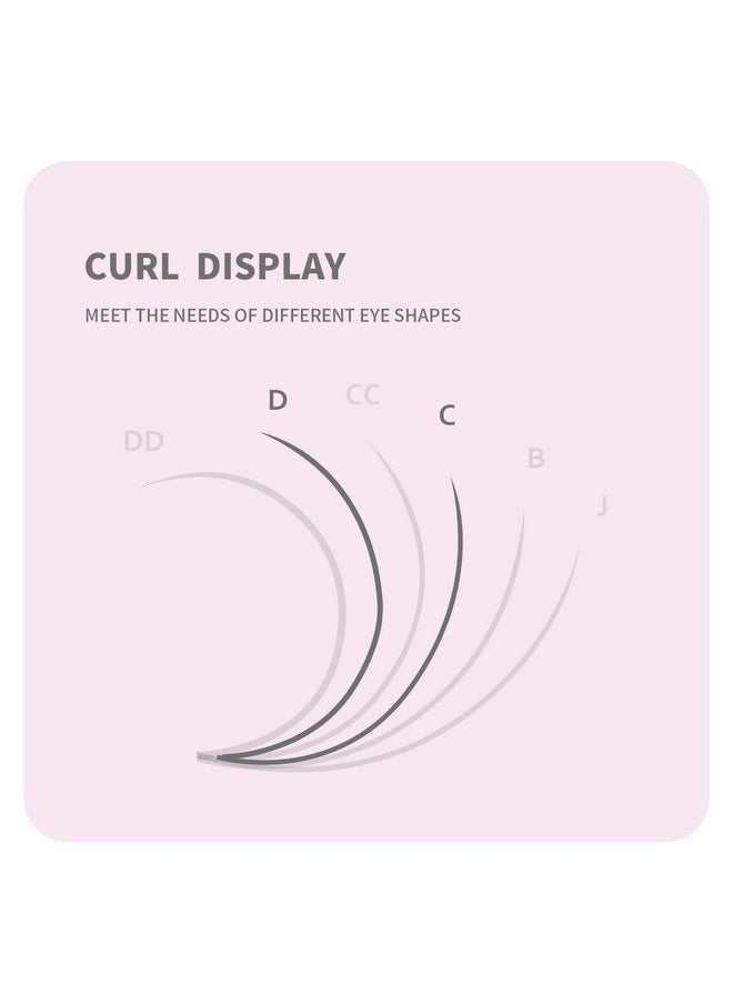 ANNAFRIS 6D Premade Fan W Shape Eyelash Extensions 0.07 C Curl 815Mm Mix Volume Self Fanning False Lashes Makeup Supplies Professional Use Lash Extension(0.07 C 815Mm Mix)  - Image 4