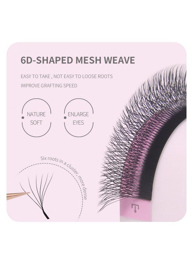 ANNAFRIS 6D Premade Fan W Shape Eyelash Extensions 0.07 C Curl 815Mm Mix Volume Self Fanning False Lashes Makeup Supplies Professional Use Lash Extension(0.07 C 815Mm Mix)  - Image 2