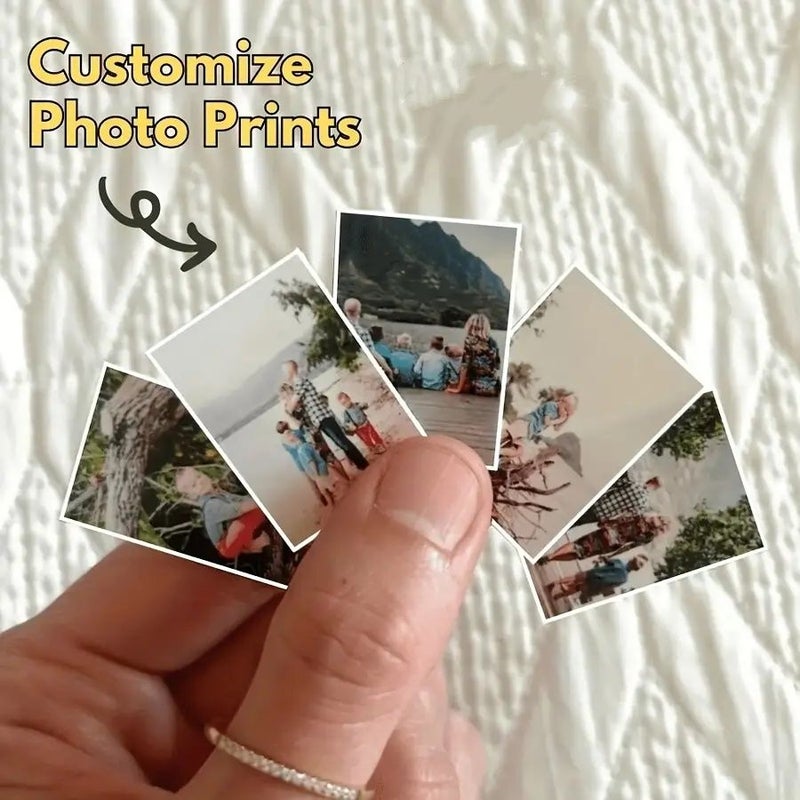 Mini 2 Inch Photo Prints 3 Sheets Personalized Gift Upload Pictures - Image 1
