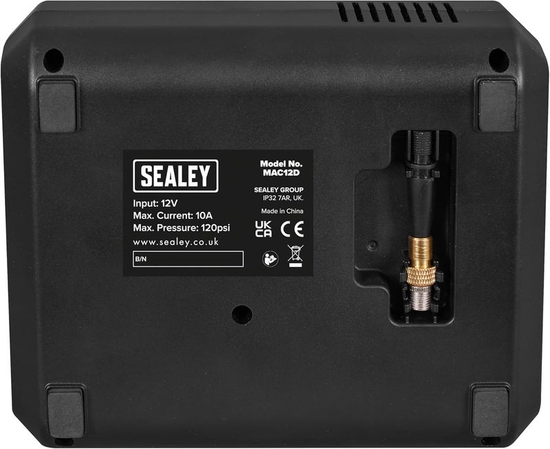 Sealey 12V Tyre Inflator with Worklight - MAC12D - Image 3