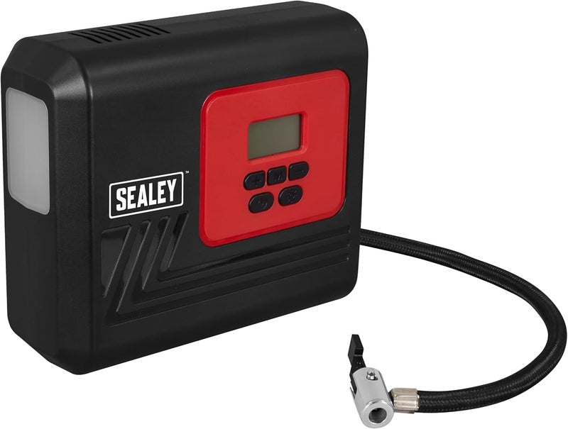 Sealey 12V Tyre Inflator with Worklight - MAC12D - Image 1