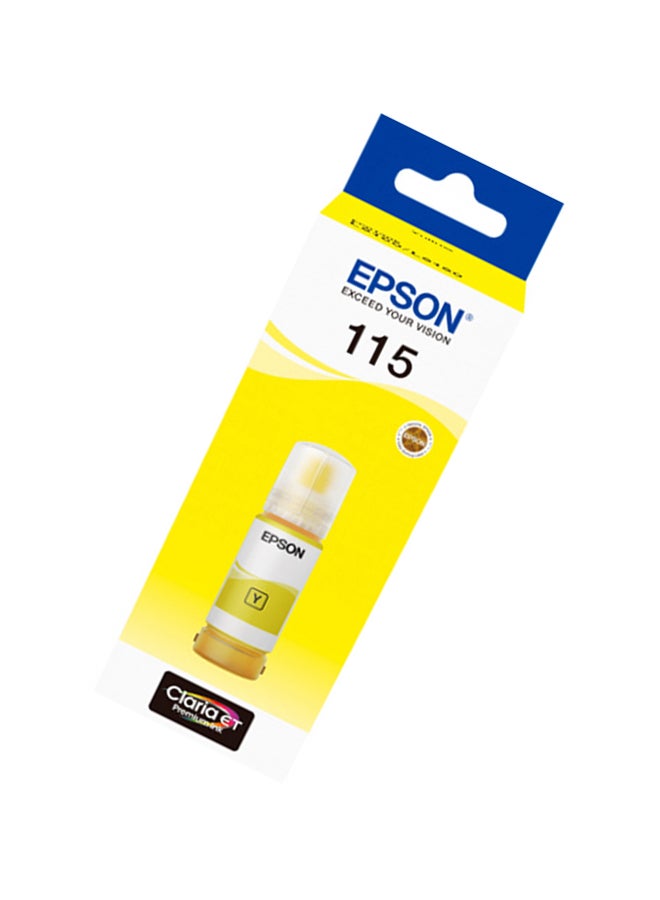EPSON 115 EcoTank Pigment Ink Bottle - Yellow - Image 5