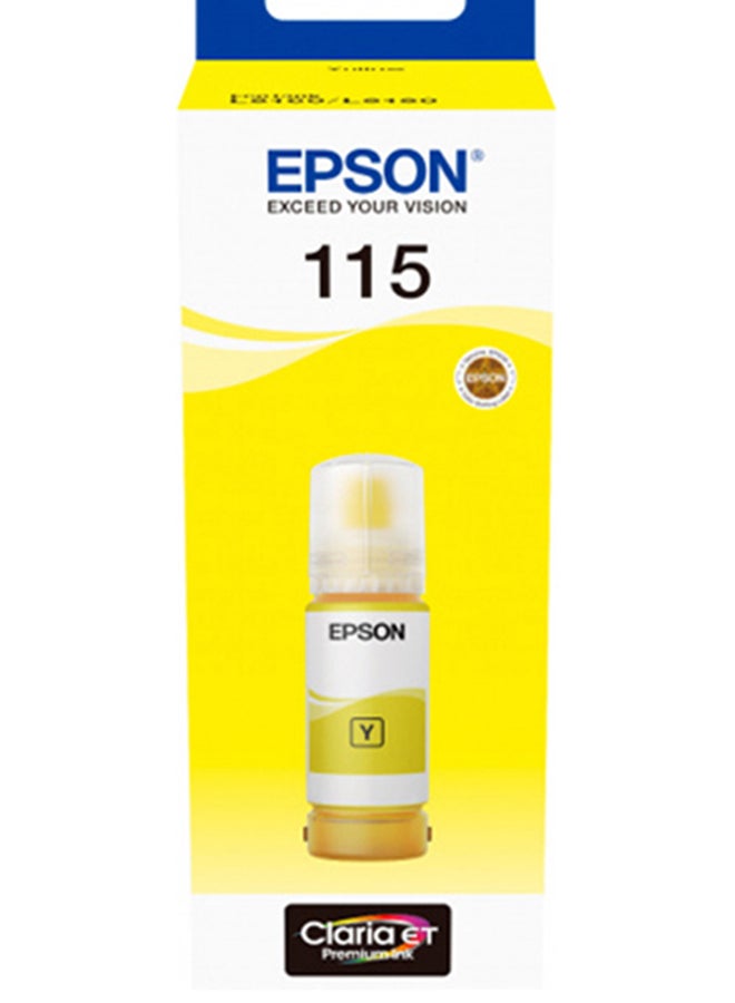 EPSON 115 EcoTank Pigment Ink Bottle - Yellow - Image 2