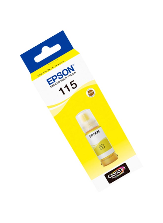 EPSON 115 EcoTank Pigment Ink Bottle - Yellow - Image 3