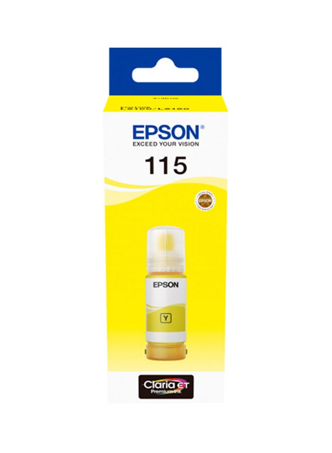 EPSON 115 EcoTank Pigment Ink Bottle - Yellow - Image 1