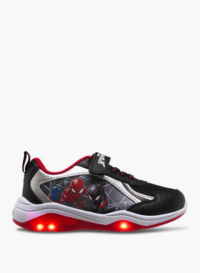 MARVEL Boys Light-Up Spider-Man Print Sneakers - Image 4