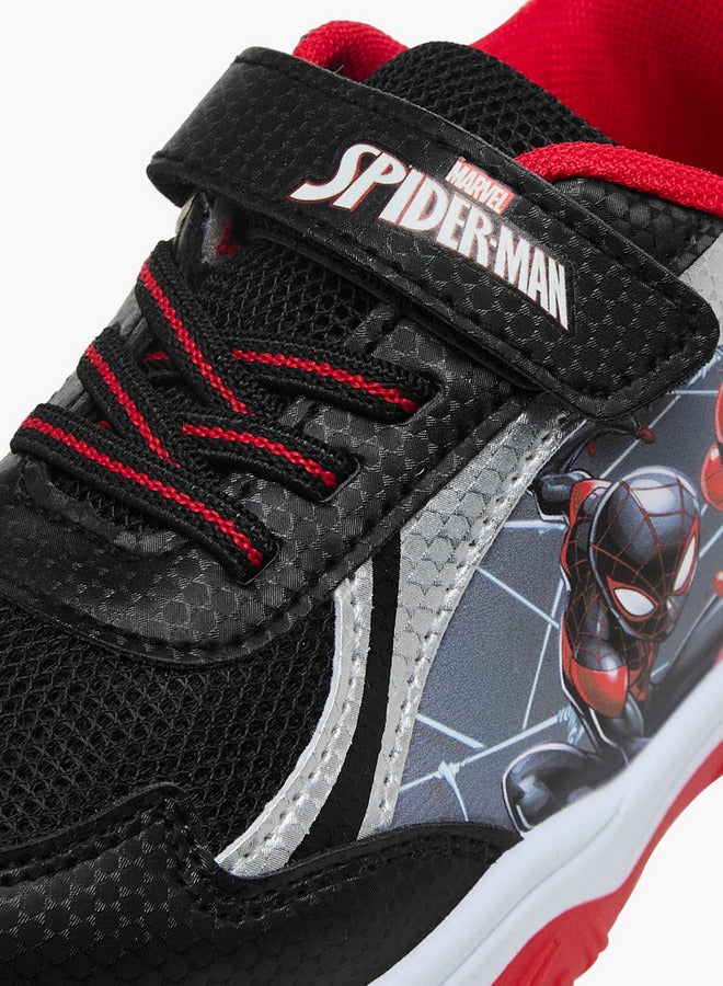 MARVEL Boys Light-Up Spider-Man Print Sneakers - Image 5