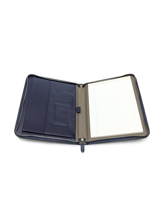 Maruse Leather Padfolio Executive Leather Writing Portfolio, Document Holder, Business Case - Made in Italy - Image 2