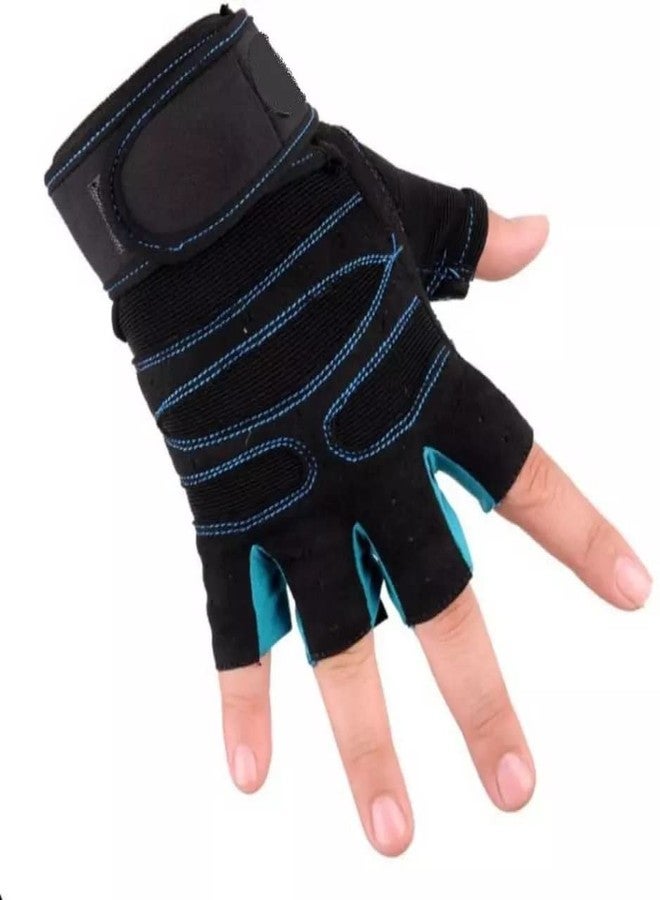 LAFILLETTE Gym Weightlifting Exercise Half Finger Sport Cycling Fitness Gloves for Men & Woman - Image 3