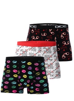 Bundle OF Three Mens Boxer Printed