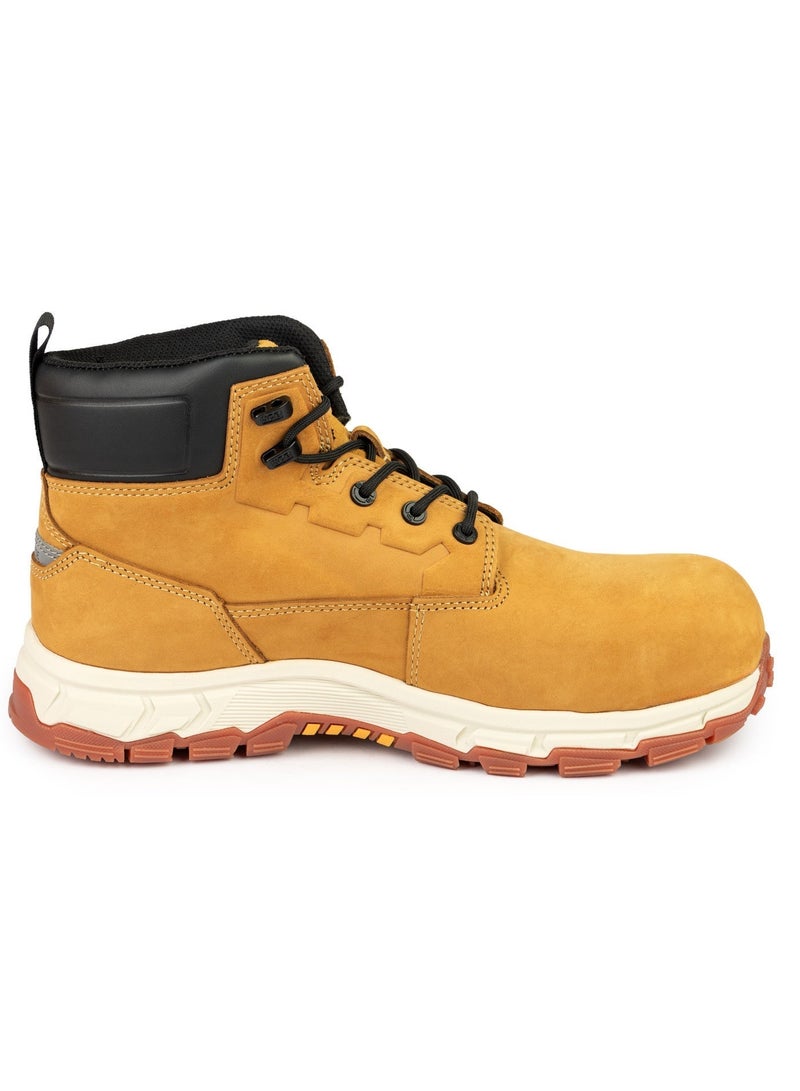 JCB 6-Inch Safety Boot – Alloy Toe, Waterproof, Puncture Resistant, Anti-Static, Oil & Slip Resistant | JCB-002D – Honey - Image 3