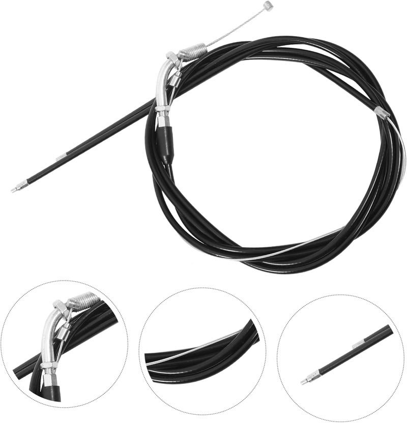 Amosfun 1Set Throttle Cable Clutch Cable Kit for Motorcycles Durable Design Easy Installation Compatible with Various Models Throttle Clutch - Image 3
