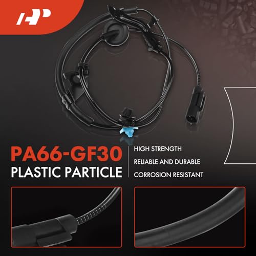 A-Premium ABS Wheel Speed Sensor Compatible with Mitsubishi Models - Outlander 2007-2011/2013-2014, Outlander Sport 2011 - Rear Left Driver Side, Replace# MN116247 - Image 4