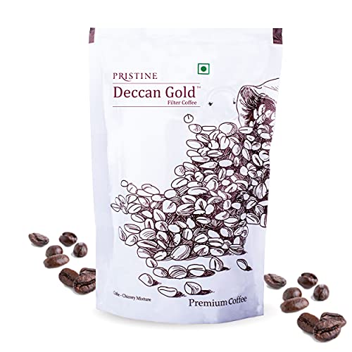 PRISTINE Deccan Gold Medium Roasted Filter Coffee Powder (Coffee-80%, Chicory-20%) 500g - Image 1
