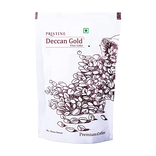 PRISTINE Deccan Gold Medium Roasted Filter Coffee Powder (Coffee-80%, Chicory-20%) 500g - Image 2